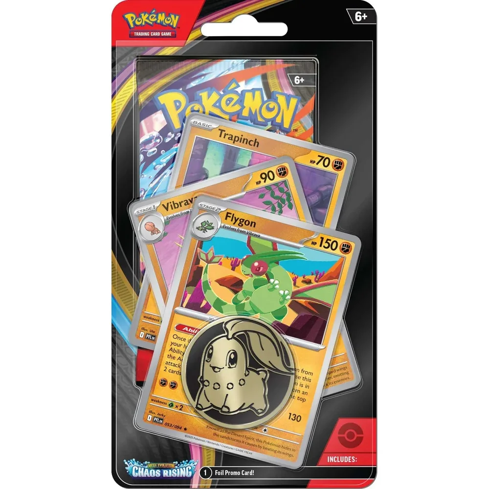 Pokémon TCG - Mega Evolution: Chaos Rising Premium Checklane Blister English - 1 Blister